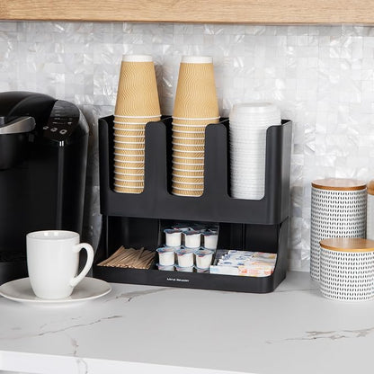 Mind Reader Condiment Station, 13 Inch Countertop Coffee Bar Organizer