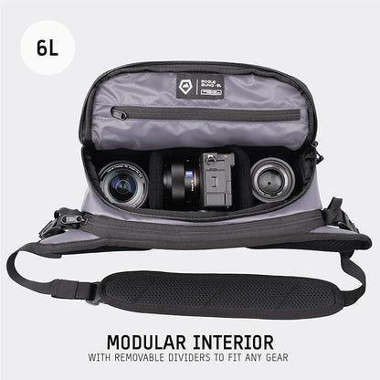 WANDRD ROGUE V1 6L Sling: Compact Camera Sling and Crossbody Bag with Fast Access, 3-Way Carry– Lightweight Everyday Bag Great for Travel, Photography, and Daily Use (Uyuni Purple)