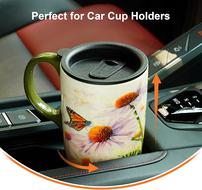 Topadorn Goldfinch Bird Coffee Mug