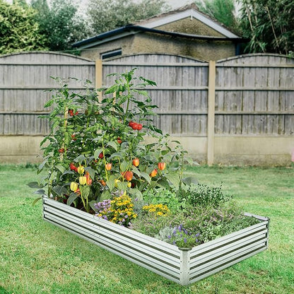 Galvanized Raised Garden Bed Kit