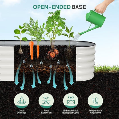 Galvanized Raised Garden Bed