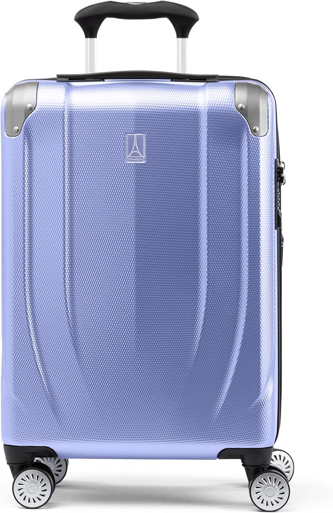 Travelpro Pathways 3 Hardside Expandable Luggage, 8 Spinner Wheels, Lightweight Hard Shell Suitcase, Carry On 21 Inch, Persian Violet