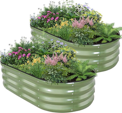 Galvanized Raised Garden Bed