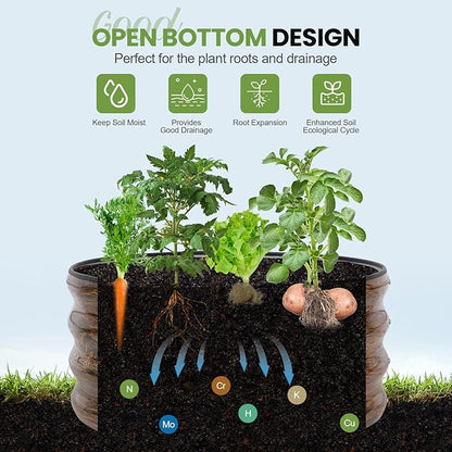 G GOOD GAIN Round Raised Garden Bed