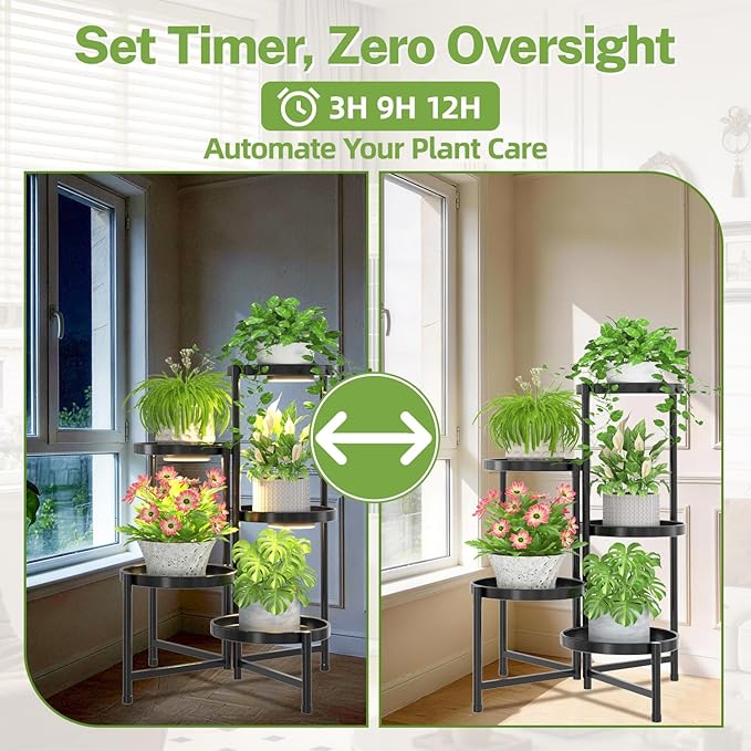 iDavosic.ly 5 Tier Large Plant Stand Indoor