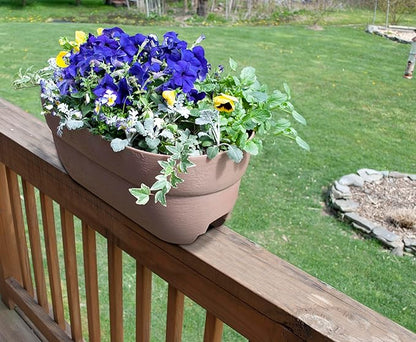 EMSCO Group Bloomers Railing Planter