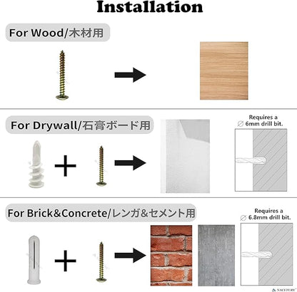 NACETURE Ceiling Hooks Heavy Duty 2 Pack