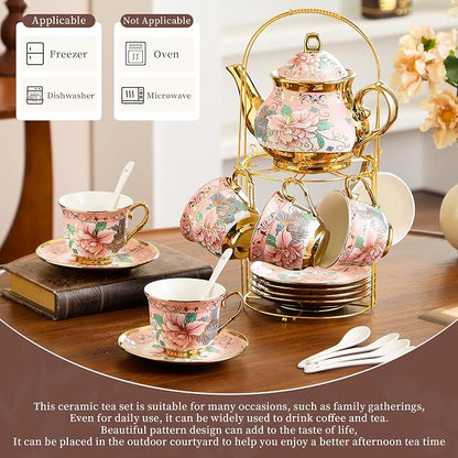 20 Pieces Porcelain Tea Set
