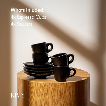 KIVY 3 oz Espresso cups set of 4