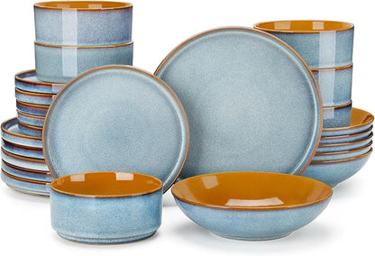 ONION Ceramic Plates and Bowls Sets
