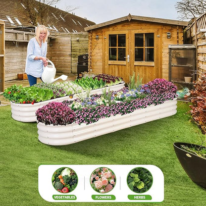 Galvanized Raised Garden Bed