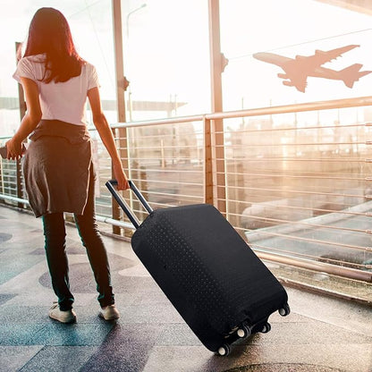 7-Mi Travel Luggage Protector Suitcase Cover 22"-24" Suitcase Dust Cover Size M