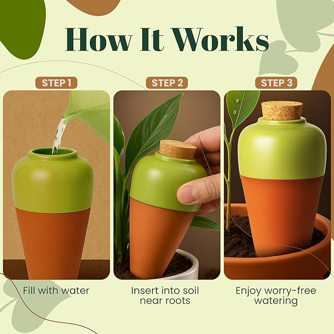 Terracotta Self Watering Planter Insert