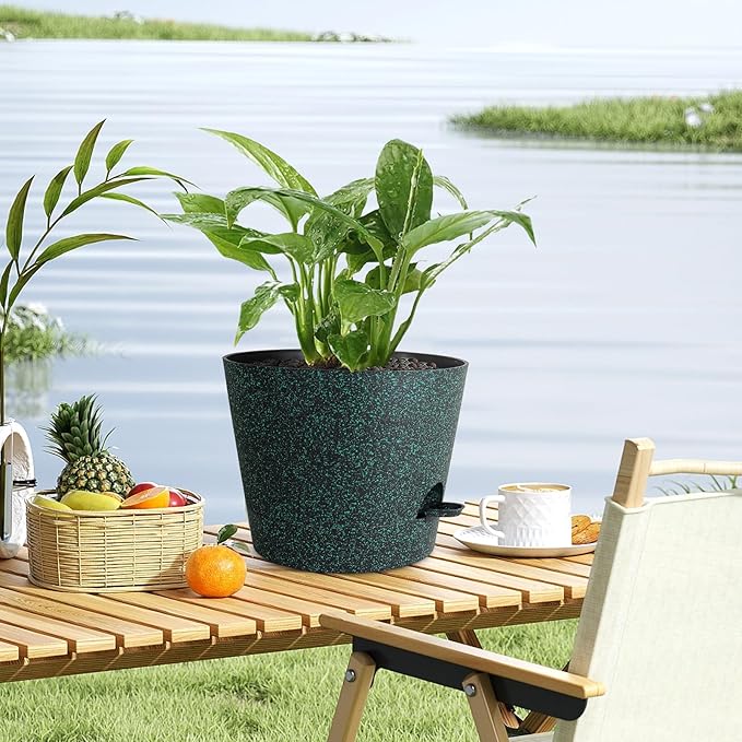 12 inch Large Self Watering Pots