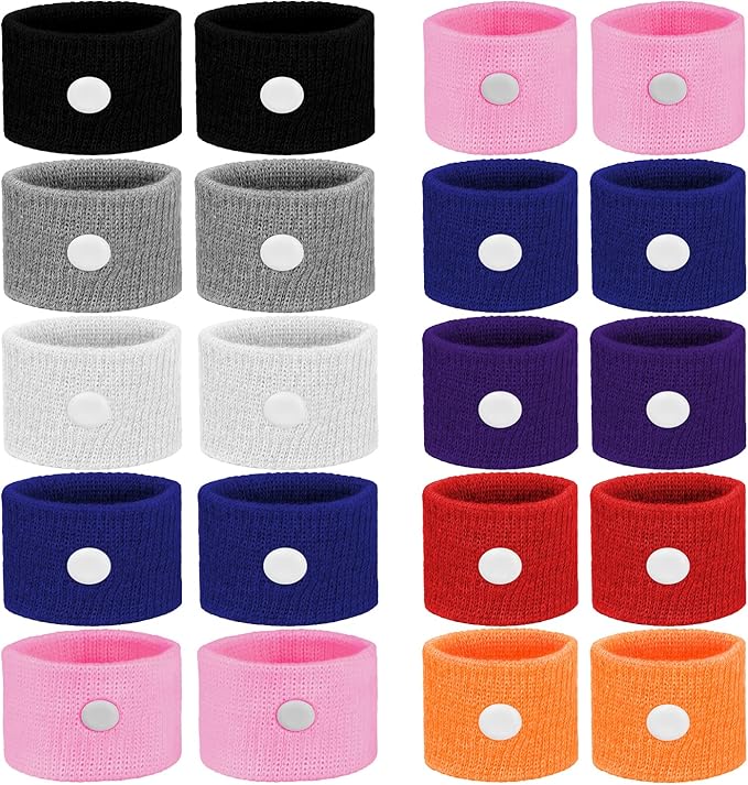 LYJEE Motion Sickness Bands for Adults and Kid Morning Sickness Relief Through Pressure Point Therapy Seasickness Wristband for Cruise Travel