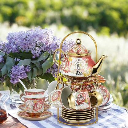 Zhehao 20 Pcs Porcelain Tea Set