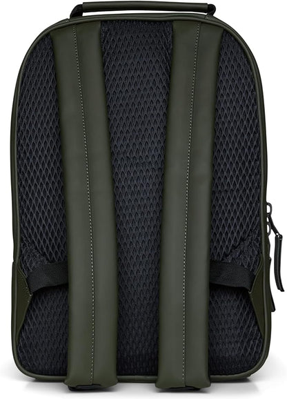 RAINS Regular Book Daypack, Backpack, Laptop Bag, Waterproof, 2 Year Warranty, Black