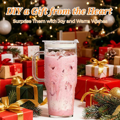 Birity 40OZ Borosilicate Glass Tumbler