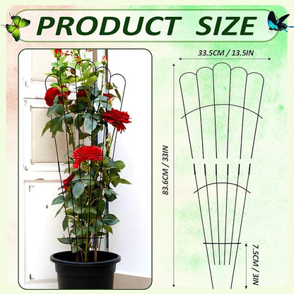 LEIFIDE 2 Pcs 33in Plant Trellis