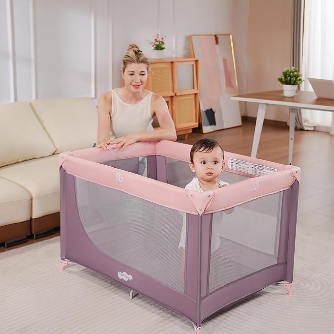 Pamo Babe Portable Crib Mattress Baby Playards
