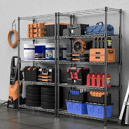 1250 lbs Storage Shelving Utility Shelving Unit 5-Tier Utility Shelving Unit