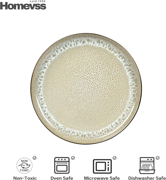 HomeVss 20-Piece Dinnerware Set