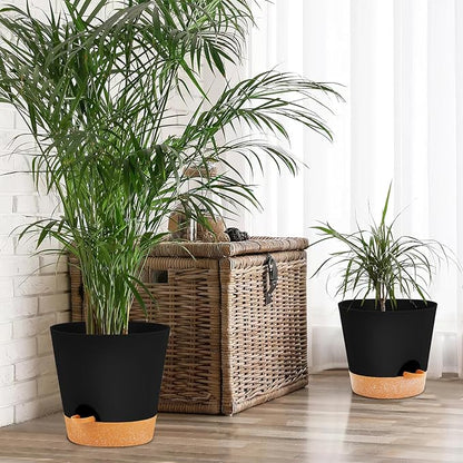 GARDIFE 10/9/8 inch Plant pots, planters