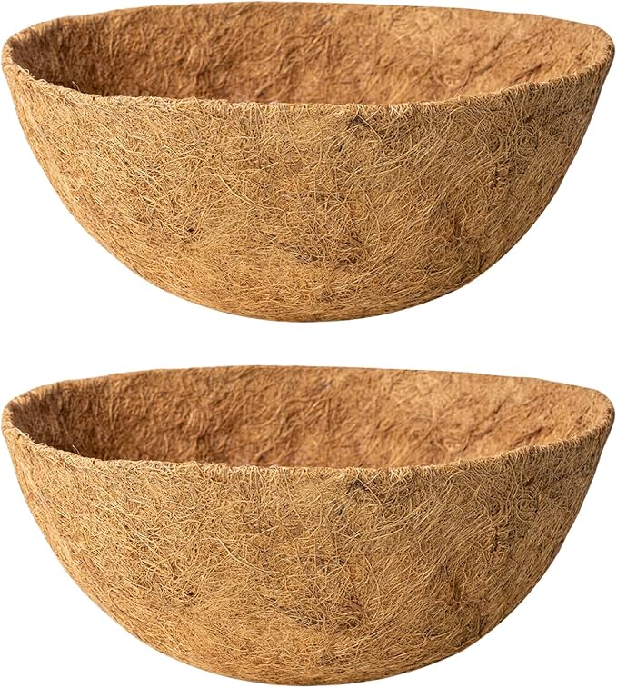 2 Pack 14 Inch Round Replacement Coco Liners