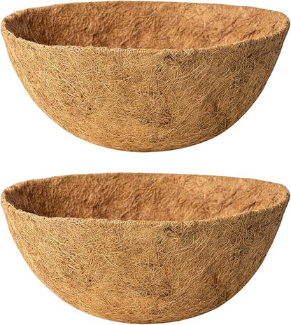 2 Pack 14 Inch Round Replacement Coco Liners