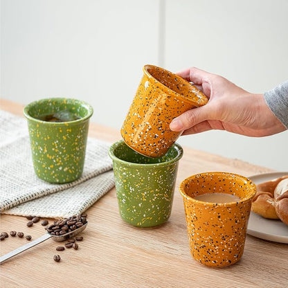 Coffee Mugs Set of 4, 10oz Ceramic Coffee Cups,