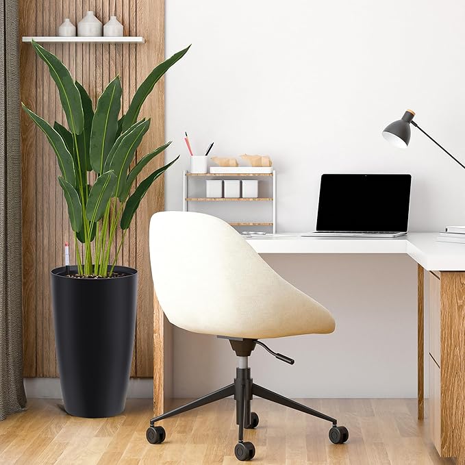 GarveeLife Set of 2 Tall Planters