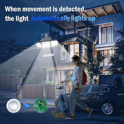 2500LM Solar Lights Outdoor