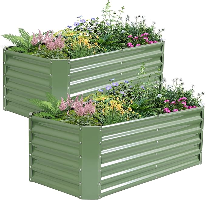 Galvanized Raised Garden Bed