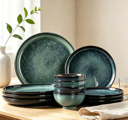 Ceramic tableware set, suitable