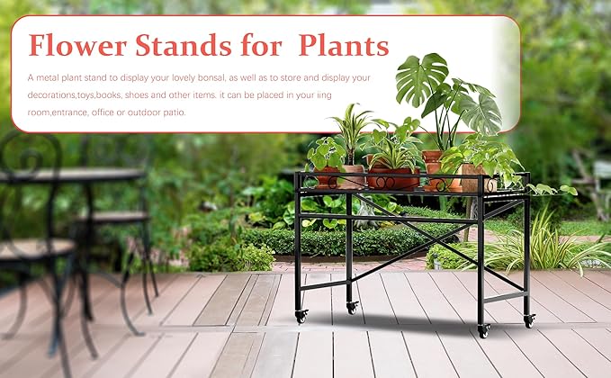 Zhongma Sturdy Metal Plant Stand