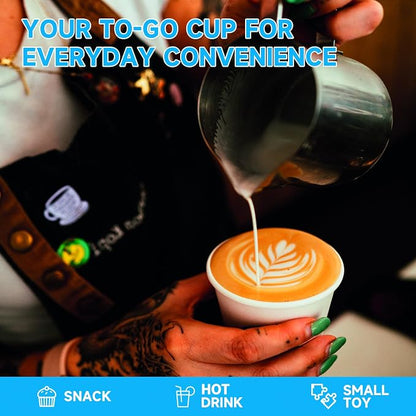 RACETOP Disposable Paper Coffee Cups