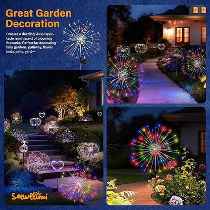 Solar Garden Lights Outdoor Decorative
