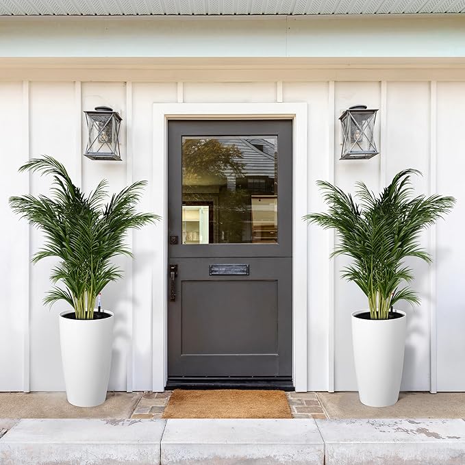 GarveeLife Set of 2 Tall Planters