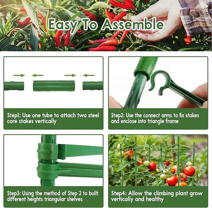 Riare 6 Pack 5.2 FT Tomato Cages