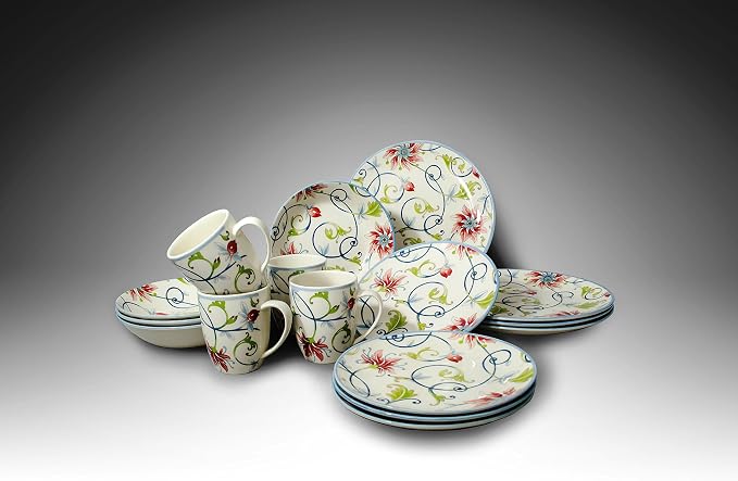 16-Piece Porcelain Dinnerware Set