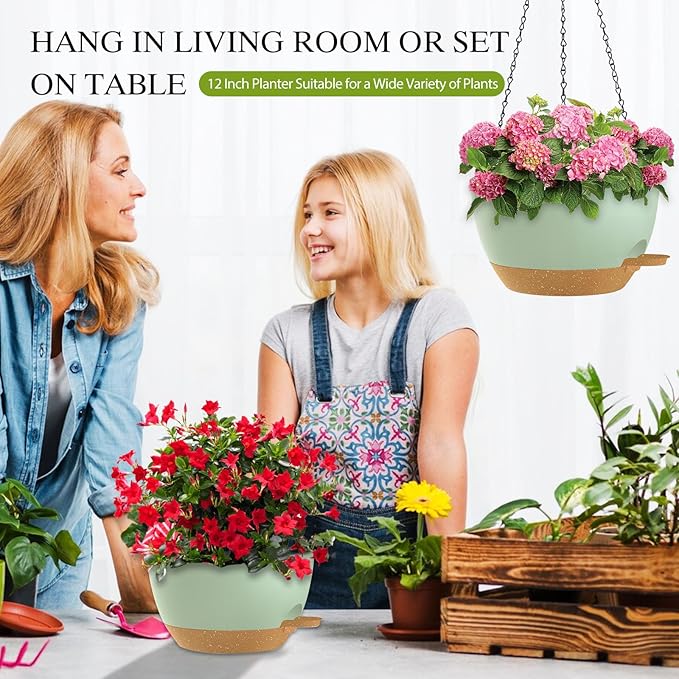 12 Inch Hanging Baskets 2 PC
