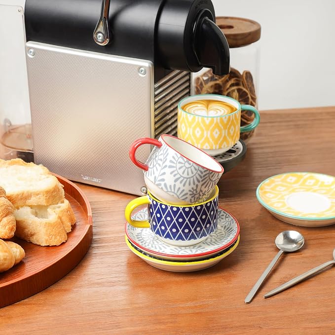 Selamica Ceramic Espresso Cups