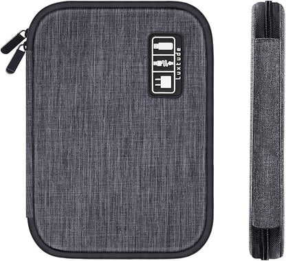Luxtude Cord Organizer Bag, Travel Cable Organizer Bag, Electronic Organizer Travel Case for Chargers and Cords, Tech Bag & Charger Case, Flying Essentials for Electronics Items/USB,etc