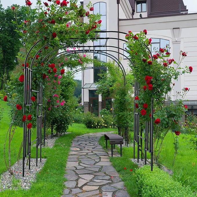 DoCred Large Tall Garden Arch Trellis