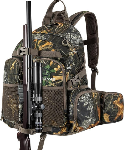 hunting backpack for men Waterproof Camo Hunting Pack gifts for men hunting gear Day Pack-BlessedLeaf-35L