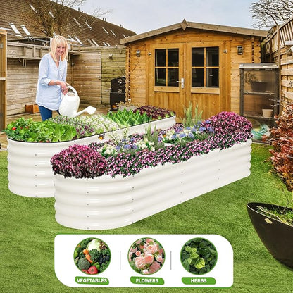 Galvanized Raised Garden Bed