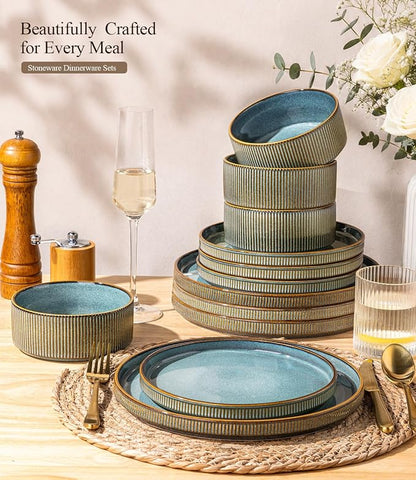 GBHOME Stoneware Dinnerware Sets