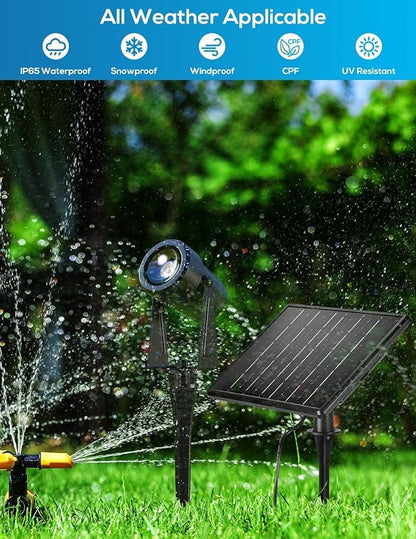 Zyan Solar Color Changing RGB Spotlights