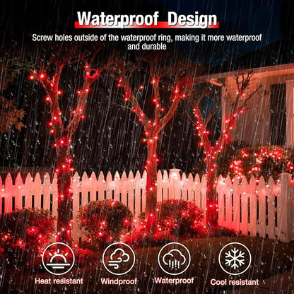 btfarm 4 Pack Solar String Lights Outdoor