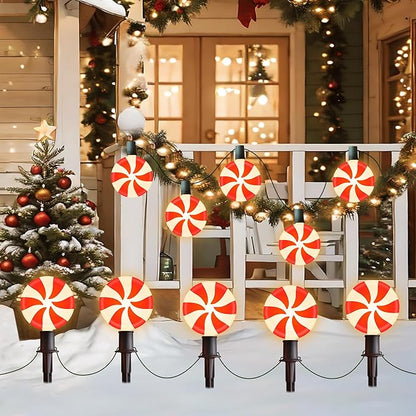 Ultimate Unicorn Christmas Lollipop Pathway Lights